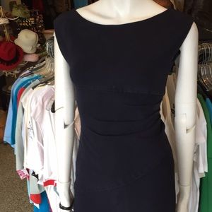 Diane von Furstenberg “Jori” navy jersey dress